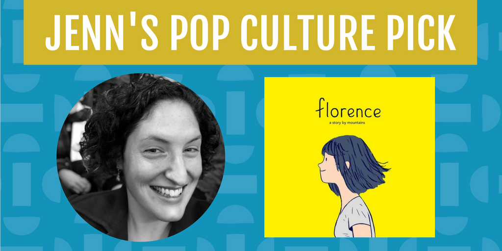 The mobile game Florence is Jennifer's Pop Culture Pick for the month of April.