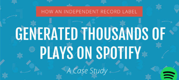 Case study: How an independent record label generated thousands of plays on Spotify
