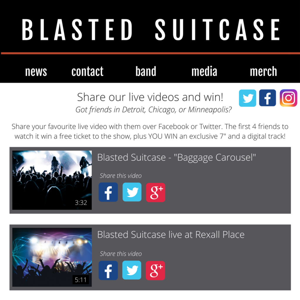 Use social media for a Successful Online Album Release, a part of promoting your music online
