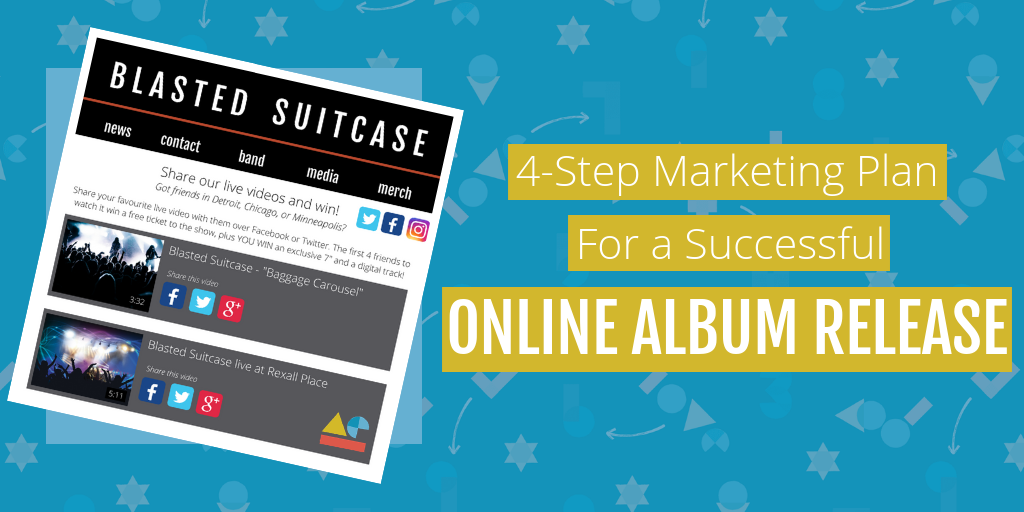 4-STEP MARKETING PLAN FOR A SUCCESSFUL ONLINE ALBUM RELEASE