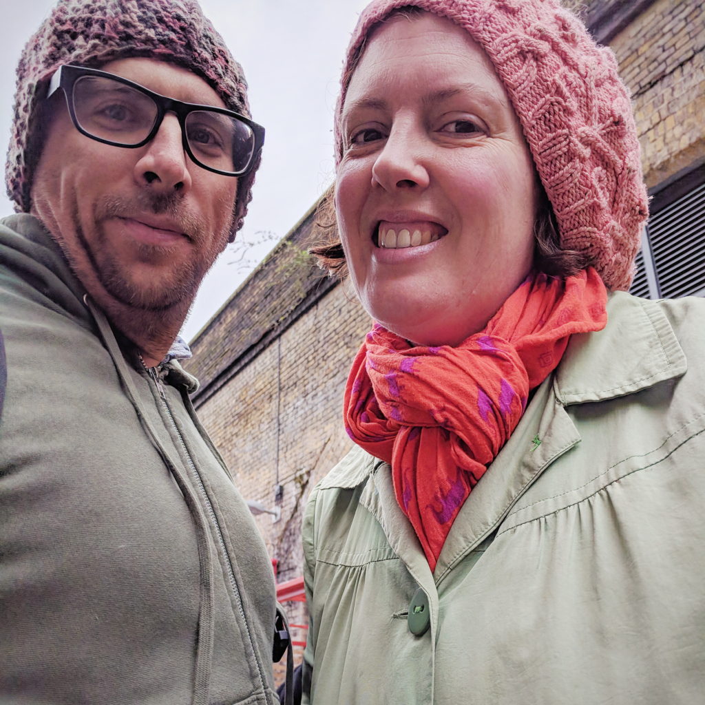 Appreciation Engine co-founders Jeff Mitchell and Annabel Youens in the UK.