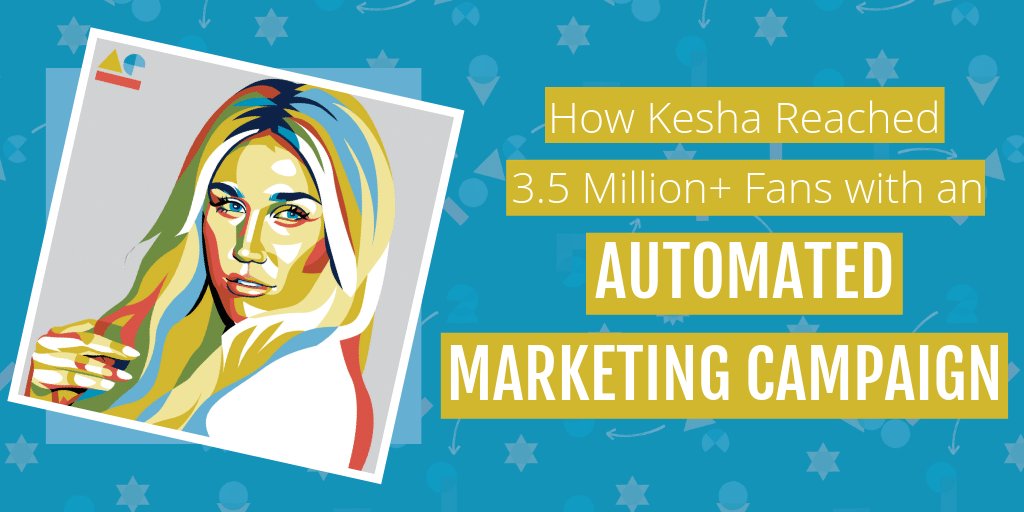 Case Study: How Kesha Reached 3.5 Million+ Fans with an Automated Marketing Campaign