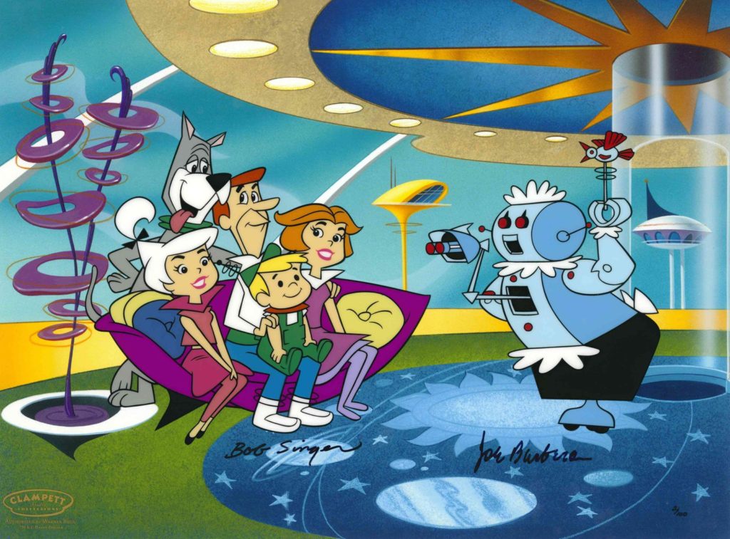 a picture from the old tv show the jetsons