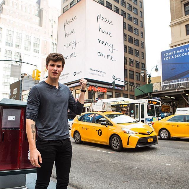 OOH advertising campaign is part of how shawn mendes got famous