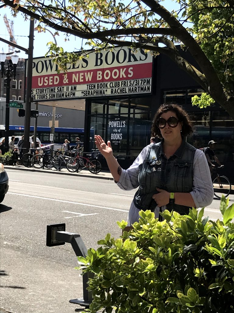 annabel at powell's books in portland