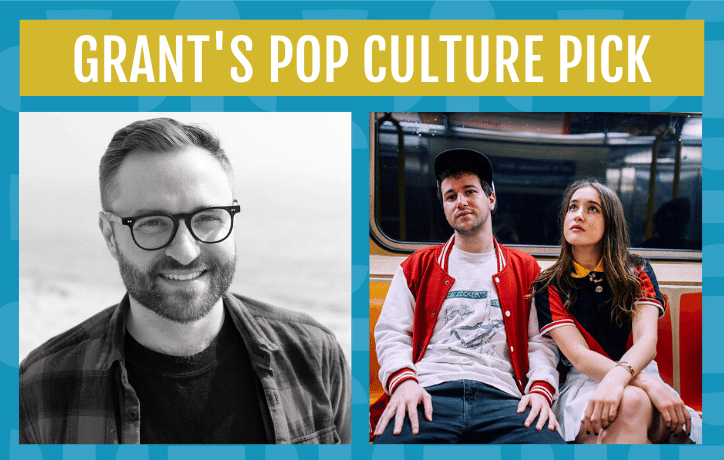 Grant's pop culture pick is the band Lawrence