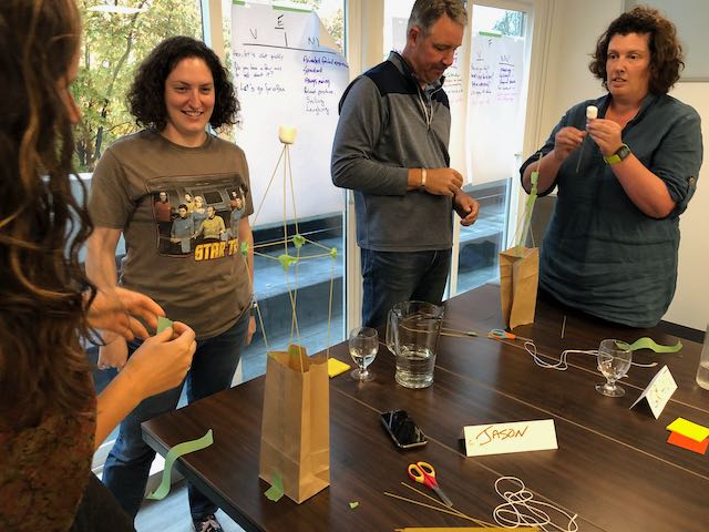 AE strategy days spaghetti tower