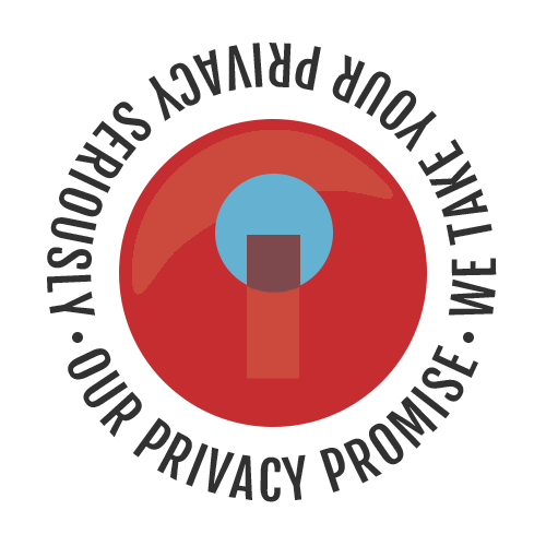 A logo that says: "Our Privacy Promise - We take your privacy seriously"